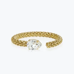 Classic Rope Armbånd | Gold & Chrystal