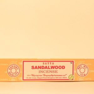 Satya Incense Sticks 15g 12pk – Sandalwood