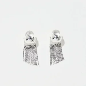 Tiny Medusa Stud Silver