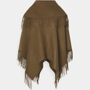 Turtma Wool Poncho Hunter