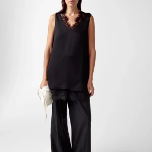Thurma Lace Top Black