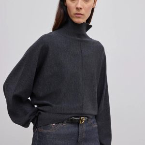 Merino Turtleneck Antracite Grey