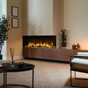 Dimplex Ignite Bold 60" Optiflame, LED, 1000/2000W, 1-2-3 sidig, for innbygging