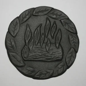 Lokk side/bak m/flamme (uten travers/skruer) Antrasitt