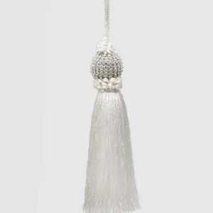 Tassel Nappa Jewel White