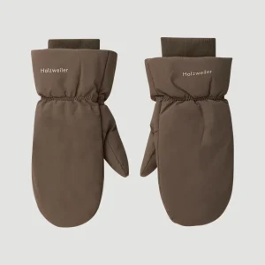 Slogen Bubble Mittens Taupe