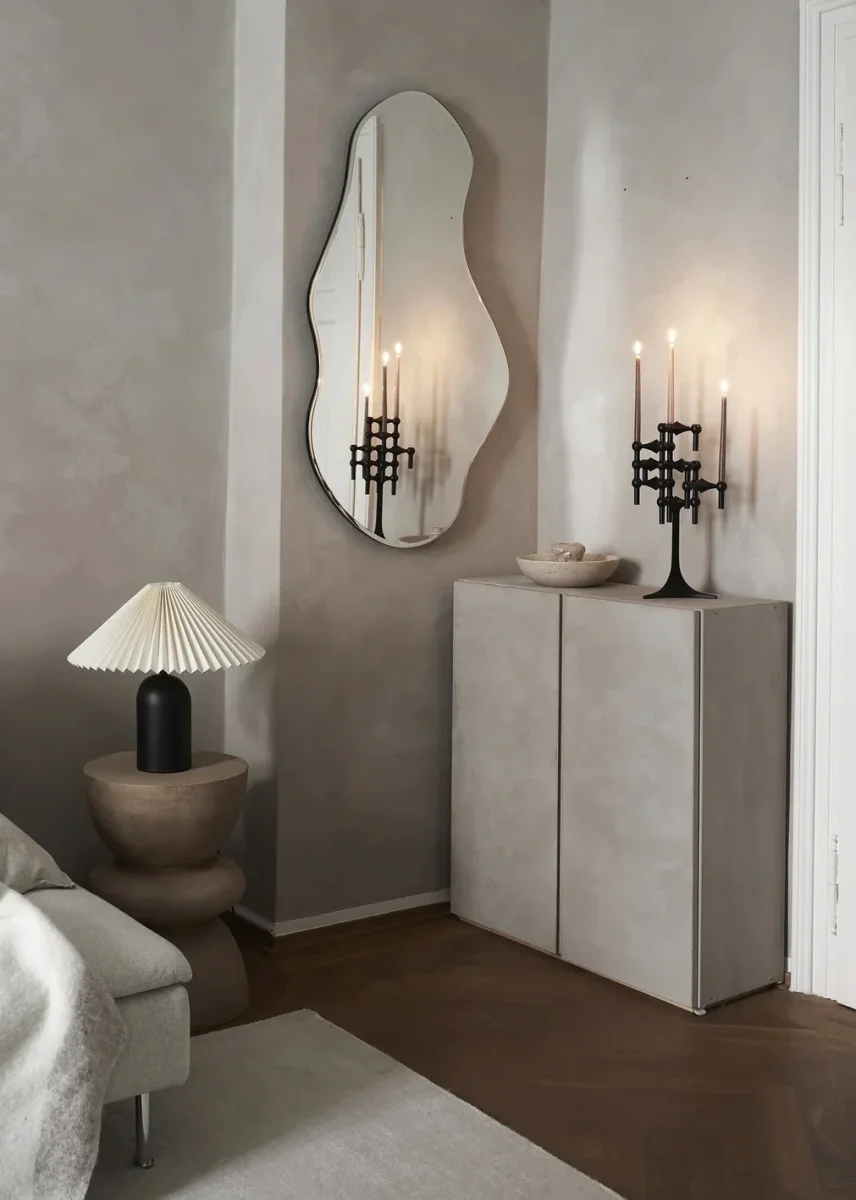 Stoff Nagel Lysestake Black - Image 5