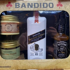 Bandido gavesett #02 – Las Vegas After Shave + Black Garlic Shampoo