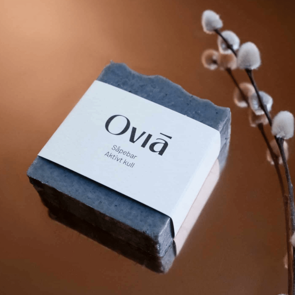 Activated Charcoal Hånd- og kroppssåpe, 100g - Image 3