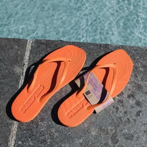 Tapered Flip Flop Orange