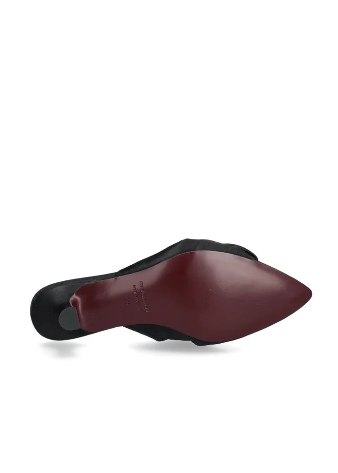 Alia Satin Heel Black - Image 7