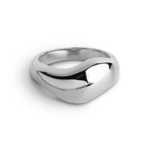 Agnete Stor Ring Silver