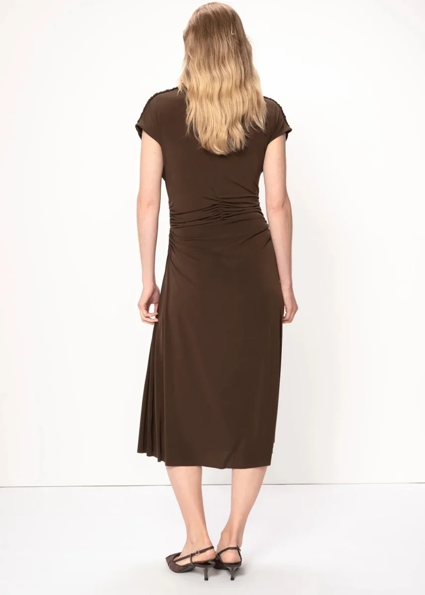 Talia Dress Mocha - Image 6