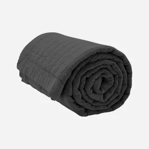 Vattert Sengeteppe Liten | Magnhild | Coal